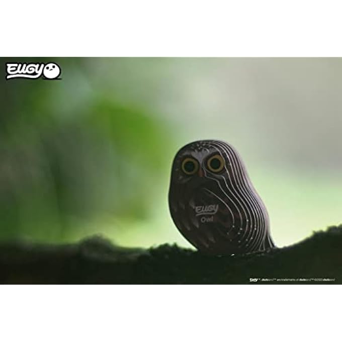 044 OWL ECO-FRIENDLY 3D PAPER PUZZLE [NEW SEAL] - Image 4